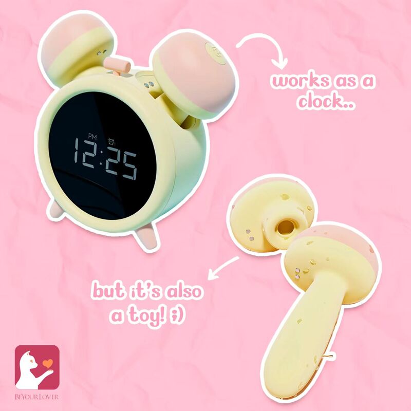Набор "Часы Оргазмов" BeYourLover Adult Clock Alarm сосание и вибрация, с приложением