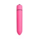 Вибропуля Easytoys, розовая, 9 х 1.5 см