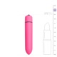 Вибропуля Easytoys, розовая, 9 х 1.5 см
