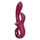 Вибратор-кролик Dreamtoys Glam Duo Vibrator с ручкой крючком, 22.7 х 4.2 см