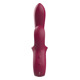 Вибратор-кролик Dreamtoys Glam Duo Vibrator с ручкой крючком, 22.7 х 4.2 см