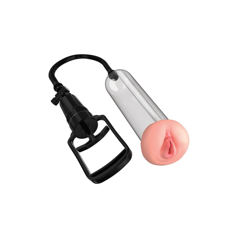 Помпа вакуумная Pipedream Pump Worx Beginner's Pussy прозрачная, 48.5 см