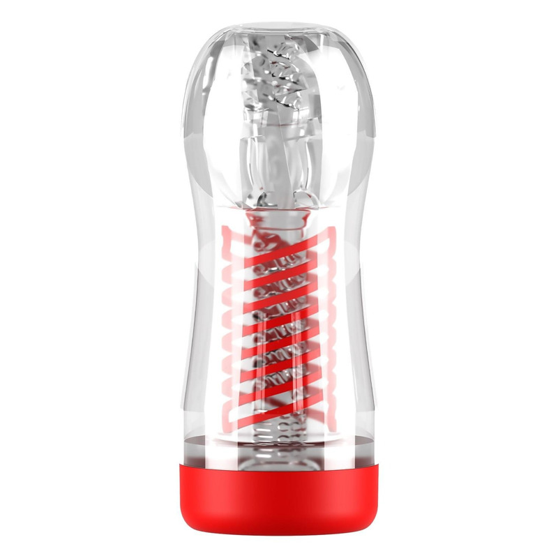Мастурбатор Pipedream PDX Elite Viewtube 2 прозрачный, 18 см