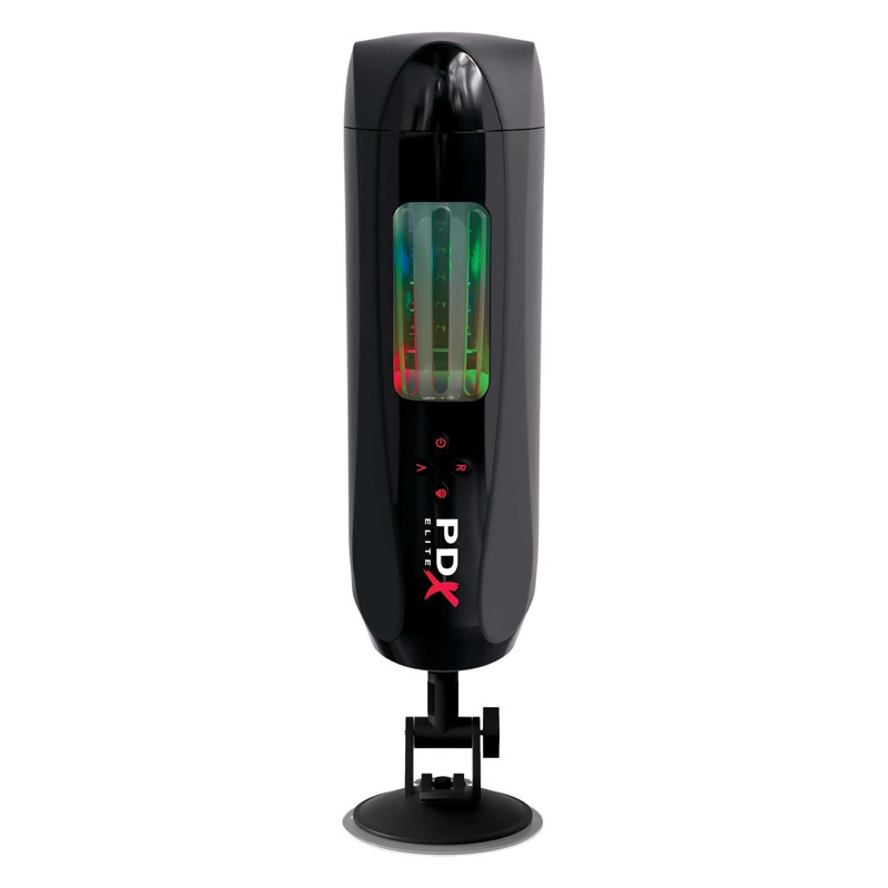 Мастурбатор с вибро Pipedream PDX Elite Ultimate Milker 2 черный, 27 см