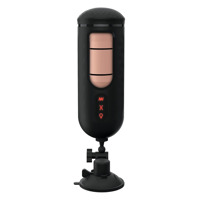Мастурбатор з вібро Pipedream PDX Elite Vibrating Mega Milker чорний, 23.9 см
