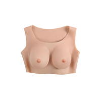 Накладная грудь топ Gender X Undergarments Plate C-Cup, 28 см