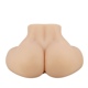 Мастурбатор ягодицы с вибрацией Crazy Bull Hailey анус и вагина, телесный, 13.8 х 20.8 см