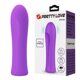 Мини-вибратор PRETTY LOVE Alfreda 12 режимов, фиолетовый, 10.2 х 2.6 см