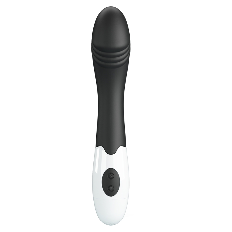 Вибратор для точки G Pretty Love Elemental Vibrator черный, 19 х 3.2 см