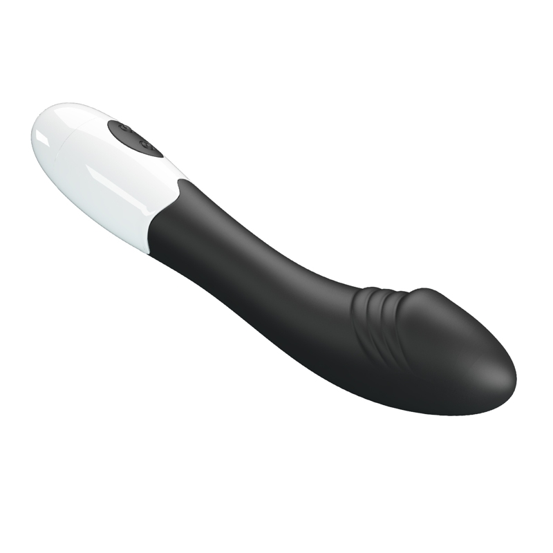 Вибратор для точки G Pretty Love Elemental Vibrator черный, 19 х 3.2 см