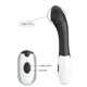 Вибратор для точки G Pretty Love Elemental Vibrator черный, 19 х 3.2 см