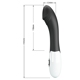 Вибратор для точки G Pretty Love Elemental Vibrator черный, 19 х 3.2 см