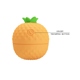 Клиторальный пульсатор PRETTY LOVE Pineapple Secret оранжевый, 5,7 х 5,1 см