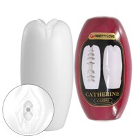 Мастурбатор вагина яйцо PRETTY LOVE CATHERINE Caspar белый, 7.4 х 3.5 см