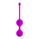 Вагинальные шарики PRETTY LOVE Kegel Tighten Up, фиолетовые, 3.2 см