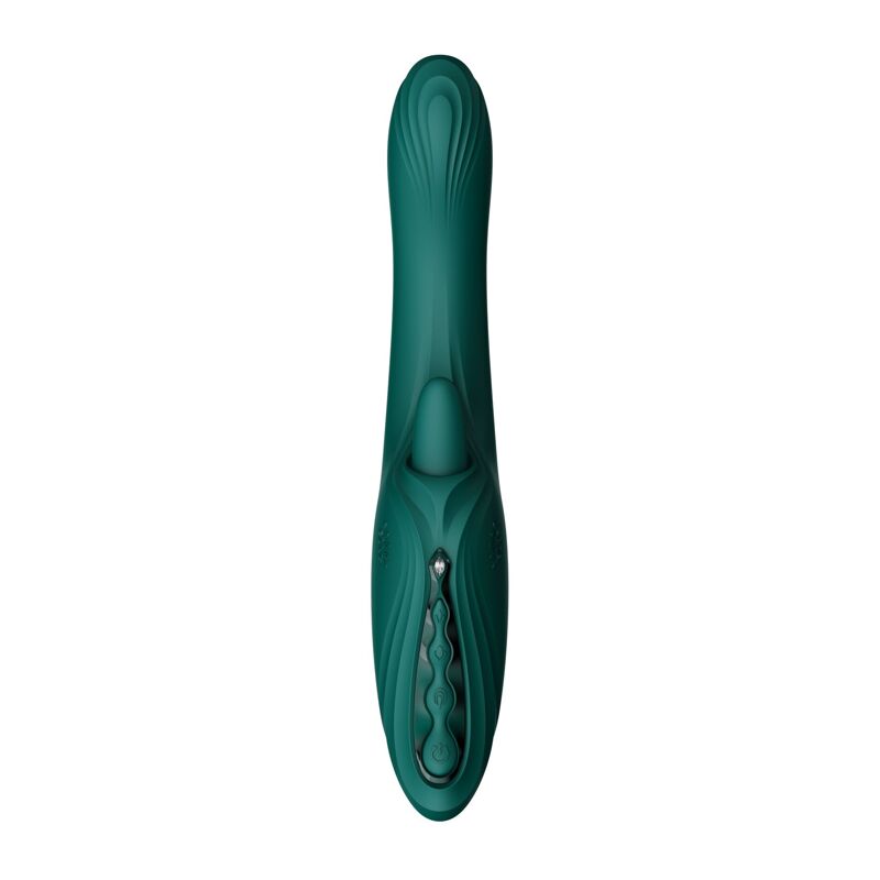 Вибратор-кролик Zalo Ares Turquoise Green