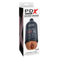 Мастурбатор в колбе Pipedream PDX Plus Shower Therapy черный, 28.5 см