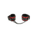 Наручники Whipsmart Heartbreaker Deluxe Buckle Love Cuffs черные, 70 см