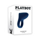 Эрекционное виброкольцо Evolved Playboy синее, 7.8 см