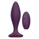 Анальный вибратор Dreamtoys Glam с пультом, фиолетовый, 12.8 см