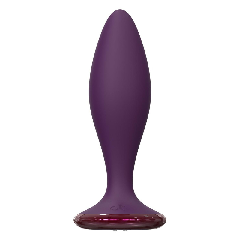 Анальный вибратор Dreamtoys Glam с пультом, фиолетовый, 12.8 см