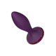 Анальный вибратор Dreamtoys Glam с пультом, фиолетовый, 12.8 см