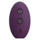 Анальный вибратор Dreamtoys Glam с пультом, фиолетовый, 12.8 см