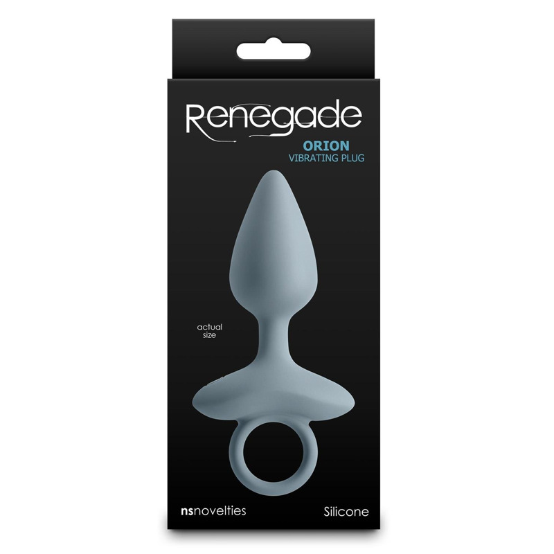 Анальный вибратор NS Novelties Renegade синий, 13 см