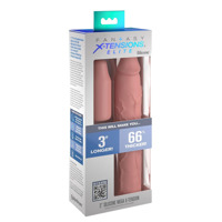 Насадка на пенис Pipedream Fantasy X-tensions Elite бежевая, 23 см