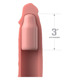 Насадка на пенис Pipedream Fantasy X-tensions Elite бежевая, 23 см