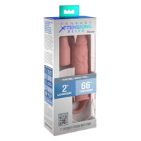 Насадка на пенис Pipedream Fantasy X-tensions Elite бежевая, 21 см