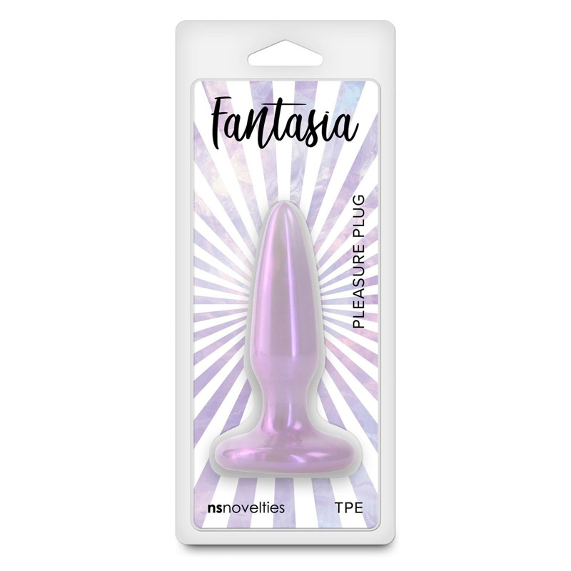 Анальная пробка NS Novelties Fantasia фиолетовая, 8.4 см