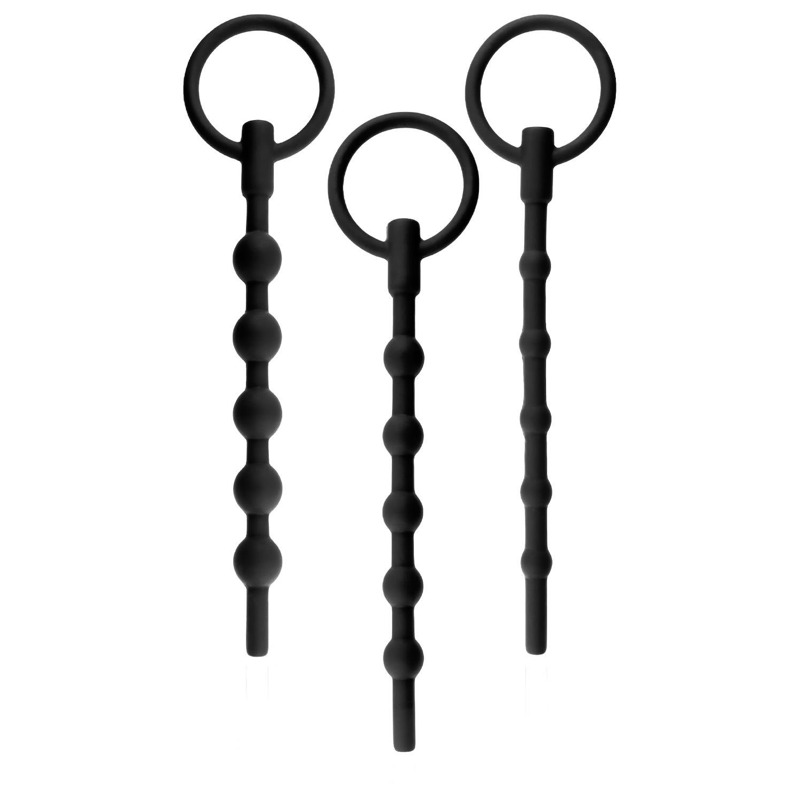 Набор уретральных катеторов NMC Knot Knot черный, 3 шт