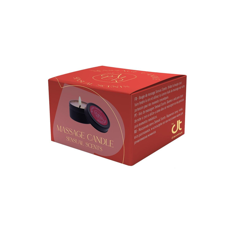 Массажная свечка DreamToys Amour с чувственным ароматом, 30 г