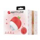 Клиторальный стимулятор Pretty Love APPLE Secret, красный