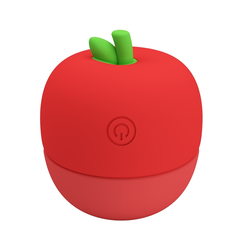 Клиторальный стимулятор Pretty Love APPLE Secret, красный