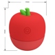 Клиторальный стимулятор Pretty Love APPLE Secret, красный