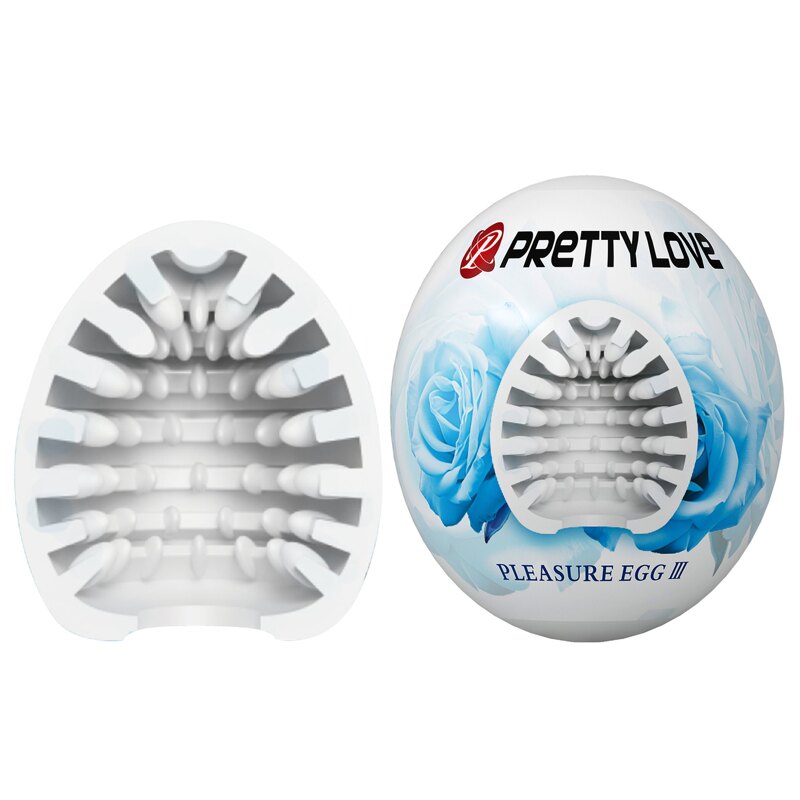 Мастурбатор яйцо Pretty Love Pleasure Egg белый
