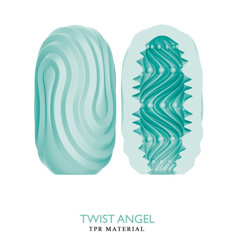 Мастурбатор Pretty Love Twist Angel Cupid X Egg в колбе, мятный