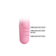 Вибратор-кролик Pretty Love Ansel розовый, 15.8 х 3.4 см