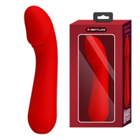 Вибратор для точки G Pretty Love Cetus красный, 15 х 3.5 см