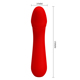 Вибратор для точки G Pretty Love Cetus красный, 15 х 3.5 см