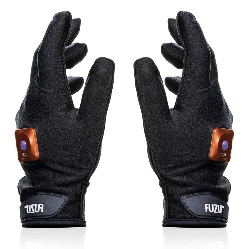 Виброперчатки (пара) FUZU Gloves Vibrating Massage Two Hands, 11 режимов