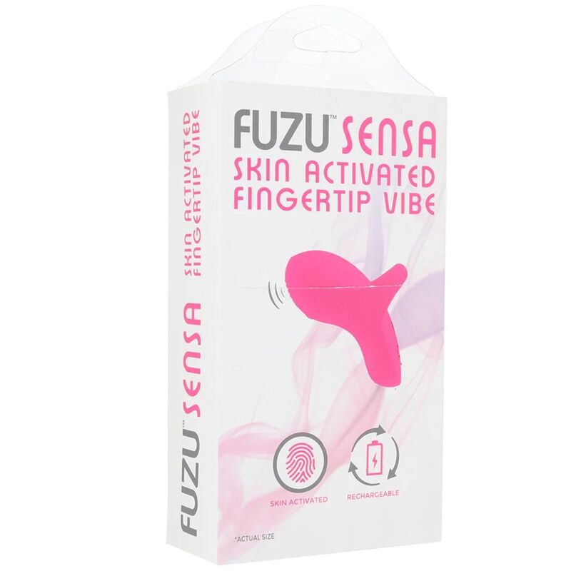 Вибратор на палец FUZU Sensa Skin Activated Fingertip Vibe - Pink