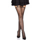 Чулки Leg Avenue Daisy Dot Fishnet Stockings One Size Black