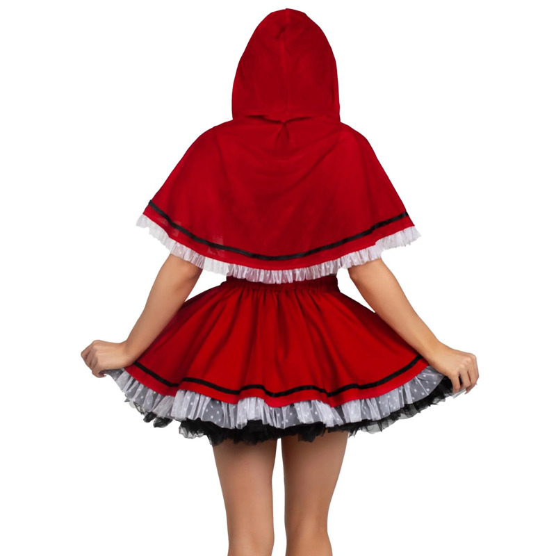 Костюм Красной Шапочки Leg Avenue Flirty Miss Red Top and Skirt S