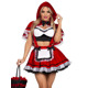 Костюм Красной Шапочки Leg Avenue Flirty Miss Red Top and Skirt XS