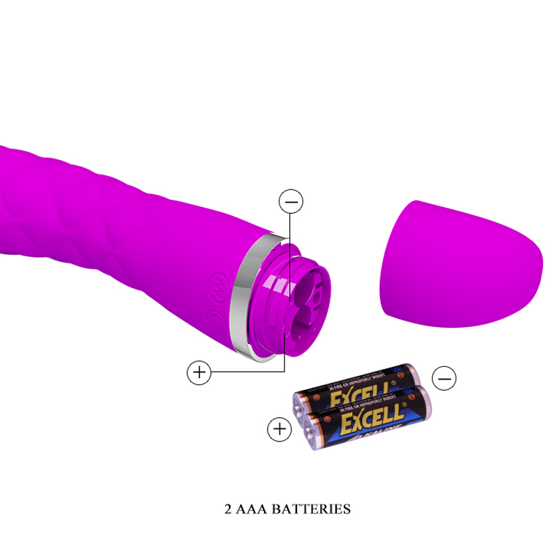 Вибратор для точки G Pretty Love Truda с гибкой головкой, фуксия, 18.8 х 3.5 см