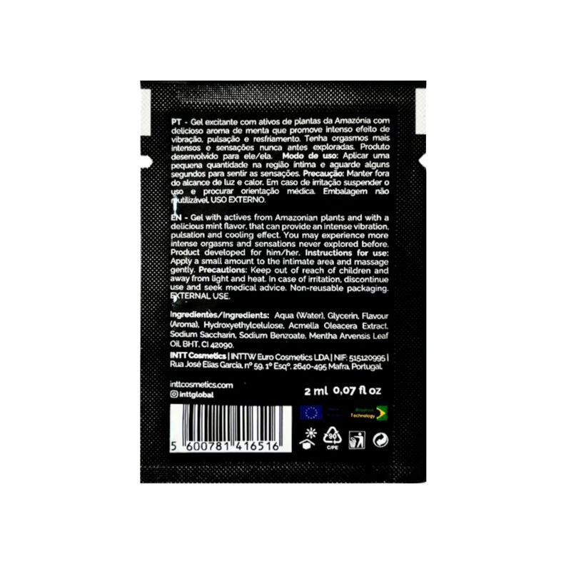 Пробник жидкого вибратора Intt Vibration Ice (2 мл)