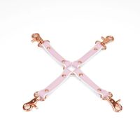 Крестовина Liebe Seele White & Pink Leather Hogtie